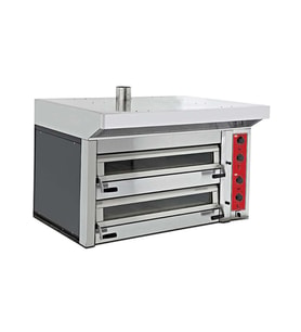 Empero EMP.GF.01-D Gold Midi Pizza Fırını-Çift Katlı-Elektrikli-iç ölçü:70x70 cm
