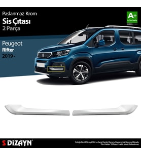 Peugeot Rifter Krom Sis Çıtası 2 Prç 2019 Üzeri