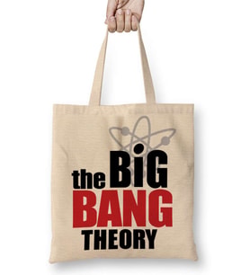 Sheldon Cooper Big Bang Theory Bez Çanta Uzun Saplı