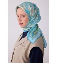 Belli 2026 Yaz Sezonu Twill İpek Eşarp 4304DTM 52