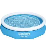 Bestway Fast Set Ayaklı Havuz Pompasız 305 X 66 Cm, Mavi, Yuvarlak (Çok Renkli)