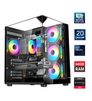 Turbox Xeon E5 2650 v3 Server İşlemcili 20 Çekirdek 64GB DDR4 1TB NVMe RX550 Workstation Oem Paket