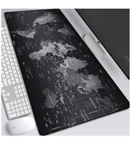 Dünya Haritalı 90x40 Cm Mouse Pad, Dünya Desenli Mouse Pad
