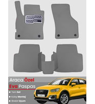AUDİ Q2 (2016-2020) Uyumlu EVA Paspas Tam Set–Araca Özel,Su Geçirmez,Hızlı ve Kolay Montaj
