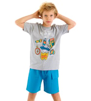 Explorer Erkek Çocuk T-shirt Şort Takım (Çok Renkli)