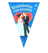 Flama düğünümüze hoşgeldiniz 10 lu p10-