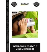 Özel Üretim Işıklı Büyüteç Cep Tipi Dijital Optik Zoom Profesyonel DEMPOWER PORTATİF MİNİ MİKROSKOP