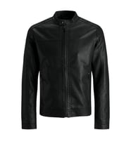 Jack & Jones Siyah Deri Ceket - 12182461
