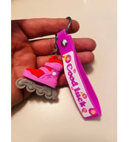 Paten Silikon Anahtarlık – Spor Temalı Çanta & Araba Süsü