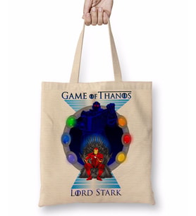 Game of Thanos Bez Çanta Uzun Saplı