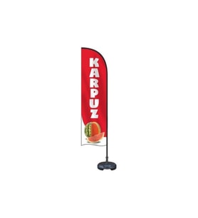 Karpuz Yönlendirme Tanıtım ve Reklam Yelken  Bayragı