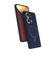 Redmi Note 13 Pro 4G Regal Magsafe Standlı Kapak - Lacivert