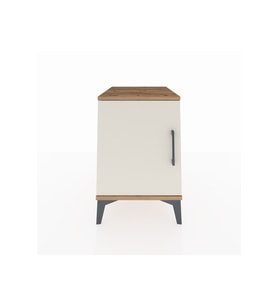 Kronos Komodin 2 Raflı Tek Kapaklı 44x59x64 Çam-Aytaşı