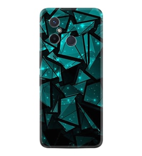 Xiaomi Redmi 12C Kılıf Resimli Desenli Baskılı Silikon Green Prizmas 1348