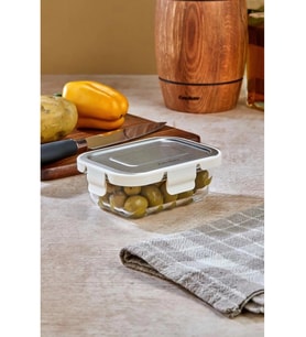 Cooker CKR3486 Cam Saklama Kabı 370 cc (Şeffaf)