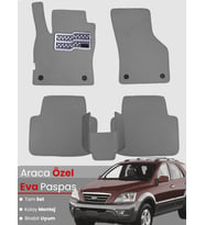 KİA SORENTO (2002-2009) Uyumlu EVA Paspas Tam Set–Araca Özel,Kolay Montaj,Su Geçirmez