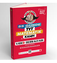 55 Günde Tyt Matematik Kampı Video Ders Kitabı (Çok Renkli)