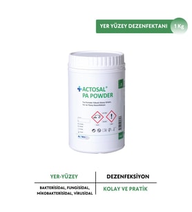 ACTOSAL®  PA POWDER 1 kg (Toz - Yer Yüzey Dezenfektanı)