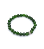 DOĞAL YEŞİM TAŞI BİLEKLİK YEŞİL RENK DOĞAL TAŞ 1.KALİTE 002