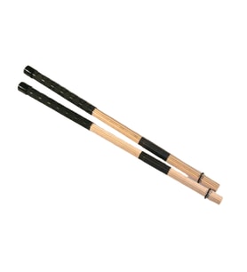 Maxtone ADW-W3 Rod Davul Bageti 41 cm (Aksesuar)  Çoklu Bambu Çubuk Yapısı, Düşük Sesli Provalar İçin İdeal ve Ergonomik Tutuş
