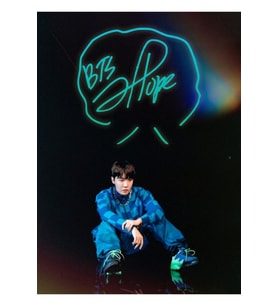 Bts Jhope Analog Stil Tablo Ahşap Poster Dekoratif Kod2394