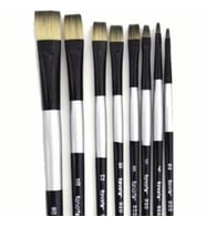 Fanart Seri 920 Düz Kesik One Stroke Fırçası No: 6 (1 Adet)