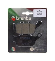 Brenta 431-163 1998-2010 Honda VTR 250 Uyumlu Arka Fren Balatası Organik Balata