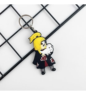 dukkandesign Naruto Deidara Silikon Anahtarlık