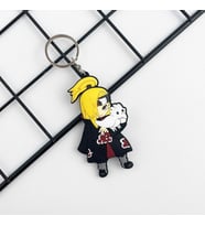 dukkandesign Naruto Deidara Silikon Anahtarlık