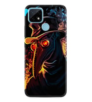 Realme C11 C21 C21Y C25Y C11 2021 Kılıf Desemli Silikon Karga 1616