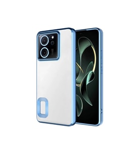 Xiaomi Mi 13T Pro Uyumlu Kılıf Kamera Korumalı Logo Gösteren Zore Omega Kapak