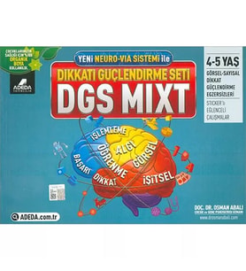 Dikkati Güçlendirme Seti Mixt 4-5 Yaş