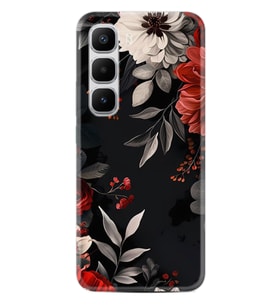 Infinix Hot 60 Kılıf Boutique Baskılı Resimli Non Flowers Pcode -001