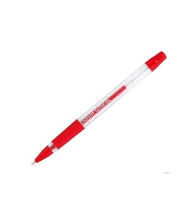 Pensan Kırmızı Simli Jel Tükenmez Kalem Jel Simli 1.0 MM Kırmızı (12 Li Paket)