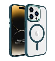 Microsonic Apple iPhone 15 Pro Kılıf Shadow Planet Koyu Yeşil (Koyu Yeşil)