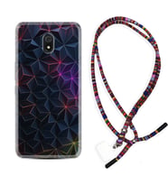 Xiaomi Redmi 8A 8 Pro 9C 9T 10C 11T Pro Kılıf Boyun Asklı Rasta Silikon Renkli Prizmalar 1783