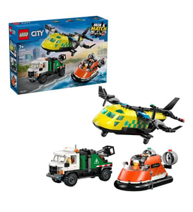 LEGO City Uçak, Servis Kamyonu ve Hoverkraft Karışımı 60505