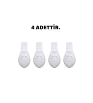 - Kumaş Çekmece Kilidi - 4 Adet (Çok Renkli)