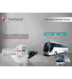 FUEL GUARD MAN Fortuna Otobüs Yakıt Depo Koruma Cİhazı