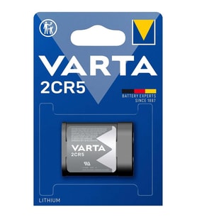 Varta 2CR5 Lityum 6 Volt Fotoğraf Makinesi Pili (Siyah)