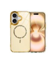 iPhone 16 Plus Live Diamond Magsafe Kapak - Sarı
