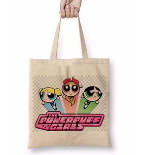 Powerpuff Girls Bez Çanta Uzun Saplı