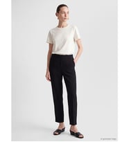 LCW Comfort Siyah Beli Lastikli Kadın Pantolon