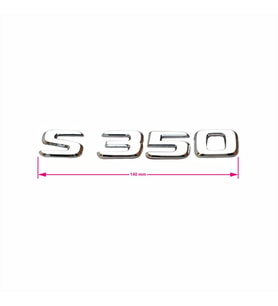 MERCEDES S350 UYUMLU YAZI KROM (2016+)