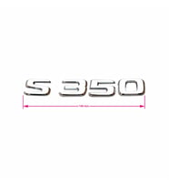 MERCEDES S350 UYUMLU YAZI KROM (2016+)