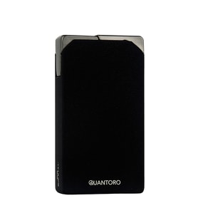 Quantoro Çift Torch Pürmüz Delicili Mat Siyah Metal Puro Çakmağı - TRZ1191