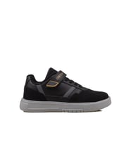 Trend Adımlar Siyah Comfort İçe Basma Destekli Unisex Çocuk Sneaker