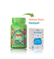 Multi Vitamin Kids Complete Gummies Çocuklar İçin Multivitamin Çiğnenebilir Vitamin 60 Adet