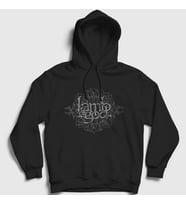 Presmono Unisex Siyah Logo V2 Lamb Of God Kapüşonlu Sweatshirt 94447tt