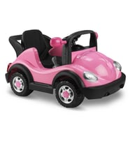Babyhope W431R Akülü Çocuk Arabası 12 Volt Uzaktan Kumandalı (Pembe)